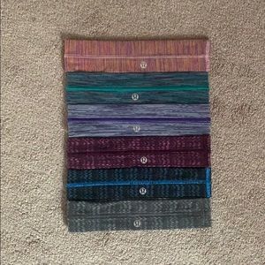 6 lululemon headbands